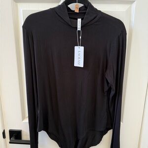 Black Women's Bodysuit Top